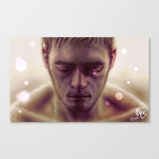Antes de la Pelea Canvas Print
