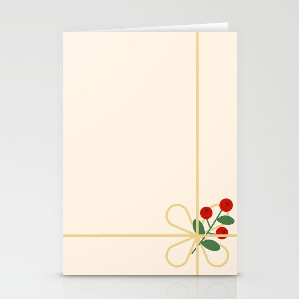 The Golden Gift - Classy Present Card Stationery Cards