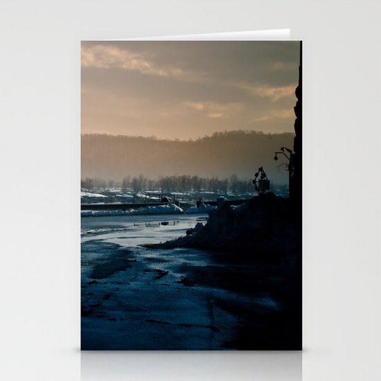 winterscape Stationery Cards