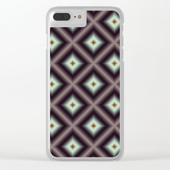 Starry Tiles in atBMAP 00 Clear iPhone Case