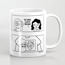 Listen To Your Heart Coffee Mug