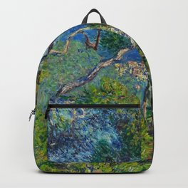 Claude Monet - Bordighera (1884) Backpack
