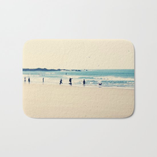 beach sunday I Bath Mat