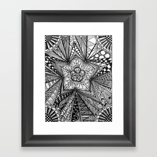 Star Light Framed Art Print
