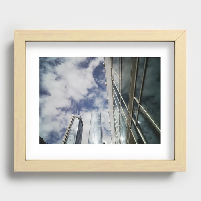 NYC Architecture Recessed Framed Print