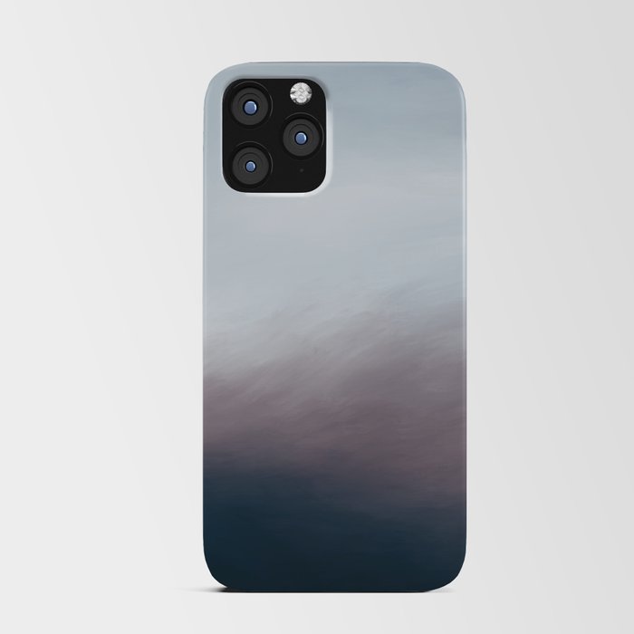 Stormy ocean sunset iPhone Card Case