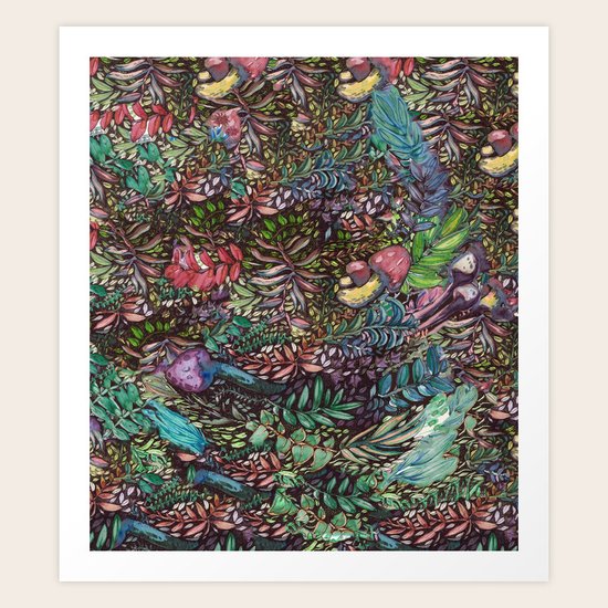 into the wild Art Print