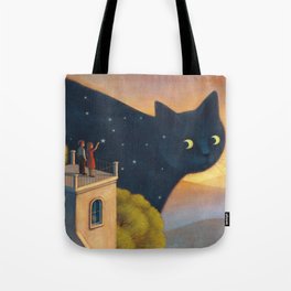 Eyes of the night Tote Bag