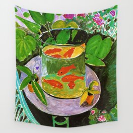 Henri Matisse Goldfish Wall Tapestry
