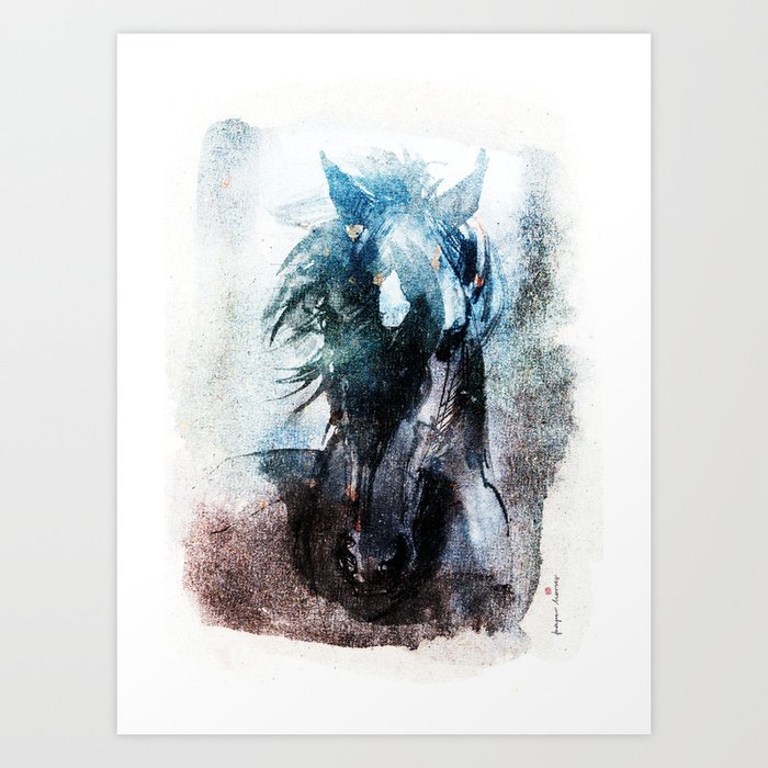 Horse (Rising Star) Art Print