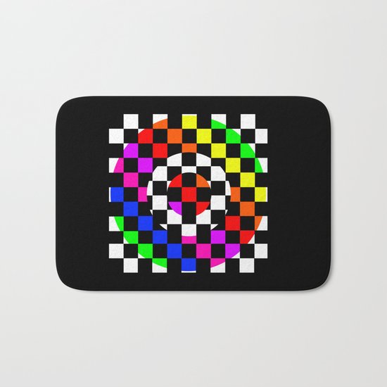 Triggle | Colorful Secret Geomoetry | Play Bath Mat