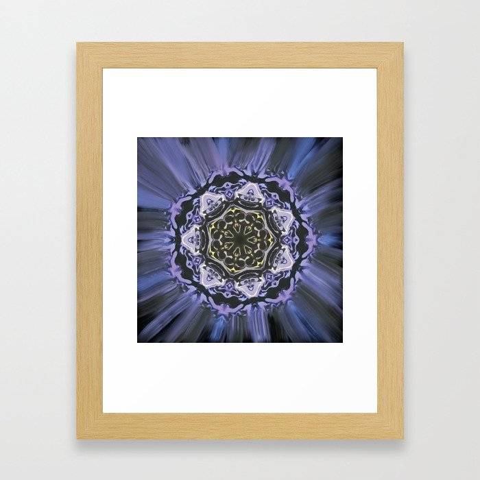 Embrace Mandala Framed Art Print