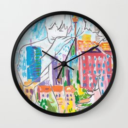 Nothing Lasts Forever - Except Us Wall Clock