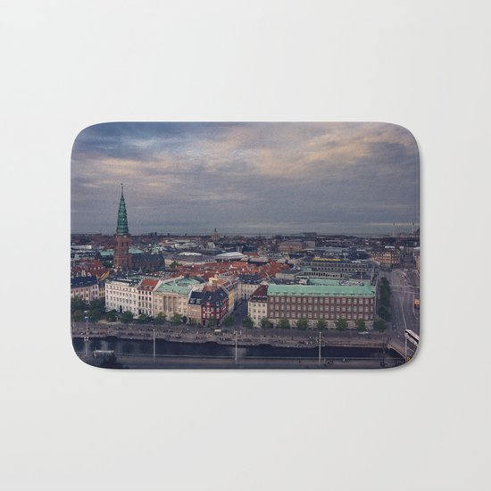 Copenhagen Skyline Bath Mat