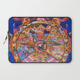 Buddhist Reincarnation Painting Laptop Sleeve