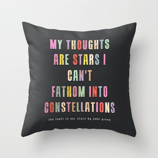 Constellations Throw Pillow