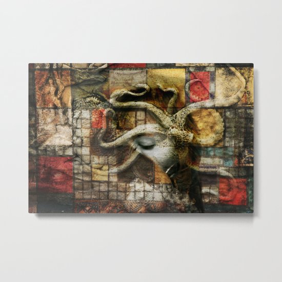 My Octopus Garden Metal Print