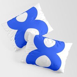 Number 8 (Blue & White) Pillow Sham