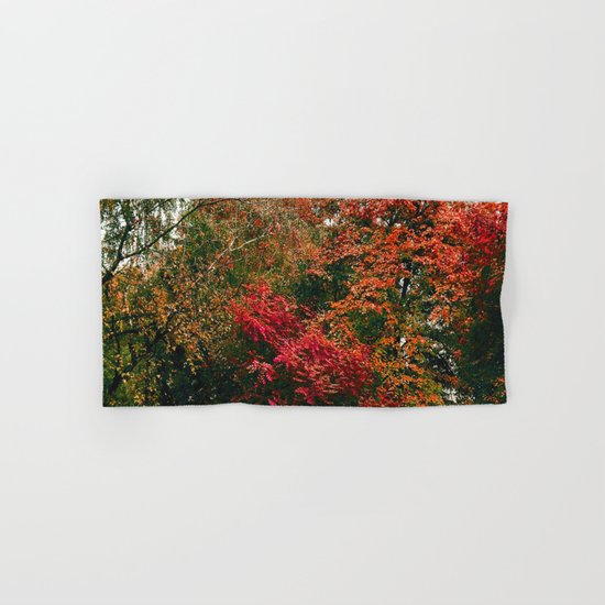 Autumn in the Garden Hand & Bath Towel