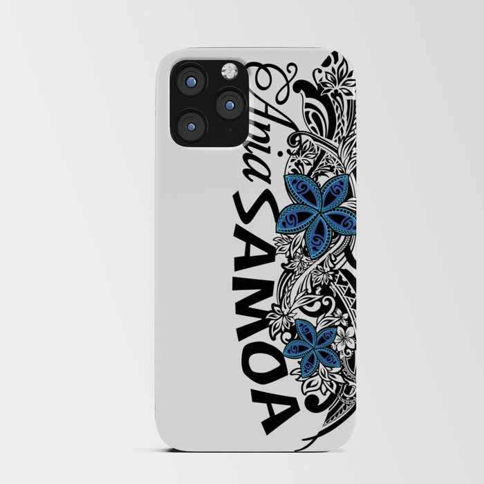 Samoan Tribal Shirt Band iPhone Card Case