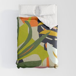 Jungle Abstract 2 Duvet Cover