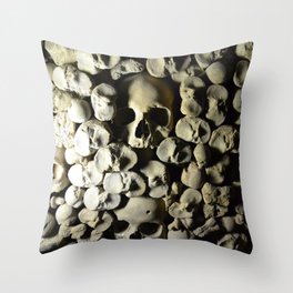 skulls Throw Pillow