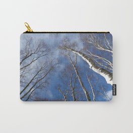 Ever Upwards Winter Perspective Carry-All Pouch