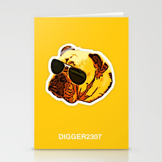 Aviator Angus Stationery Cards