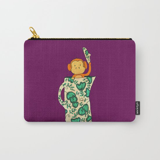 Dinnerware sets - Monkey in a jug Carry-All Pouch