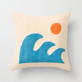 We are ocean Throw Pillow