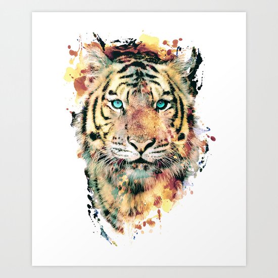 Tiger III Art Print
