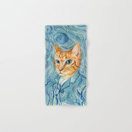 Kitten van Gogh Hand & Bath Towel