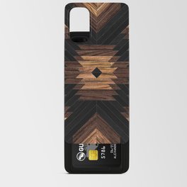 Urban Tribal Pattern No.7 - Aztec - Wood Android Card Case