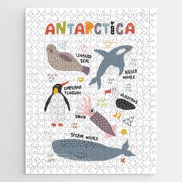 Animals Of Antarctica Jigsaw Puzzle