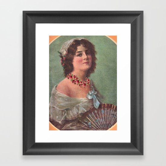 Josephine's Diamonds Framed Art Print