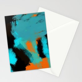 Abstract draw Stationery Card