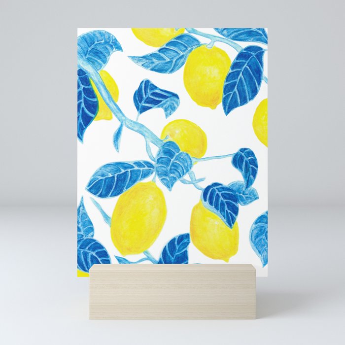 Fresh Lemon 2 Mini Art Print