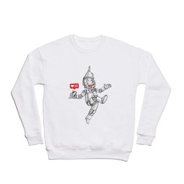 WE CAN'T LIVE WITHOUT SOCIAL MEDIA Crewneck Sweatshirt