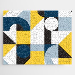 Colorful Geometric Abstract Jigsaw Puzzle