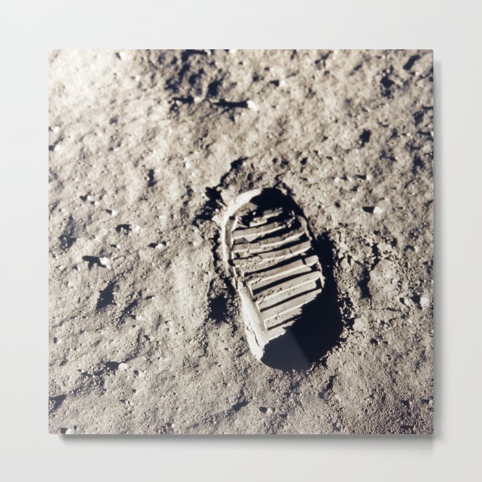 One Giant Leap For Mankind Metal Print