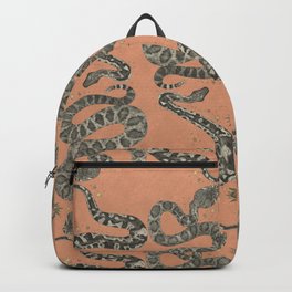 celestial snakes peach Backpack