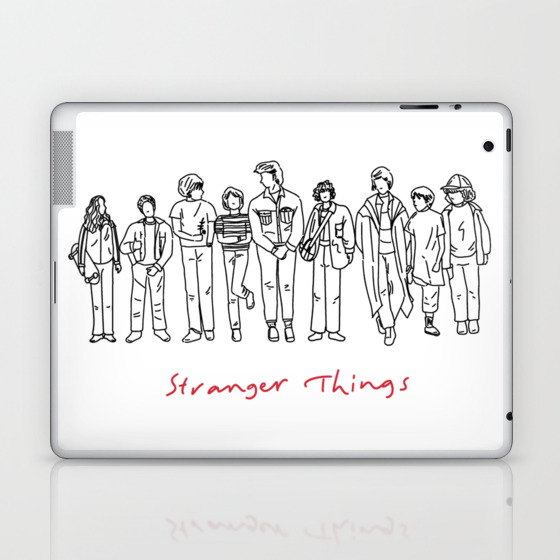 Friends Don T Lie Black Laptop Ipad Skin By Halodits Society6