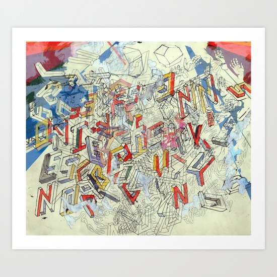 You Never Know... Art Print