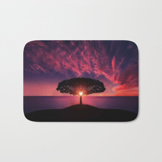 Sunset of Life Bath Mat