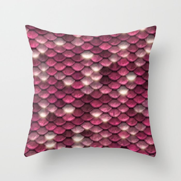 pink mermaid pillow
