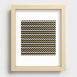 New Year's Eve Pattern 7 Recessed Framed Print