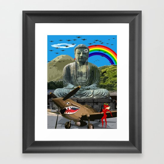 Tourist Season Framed Art Print