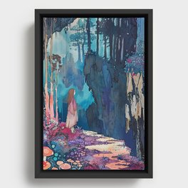 Cindersap Forest Framed Canvas