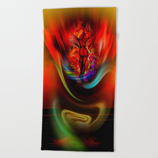 Fantasy 3 Beach Towel