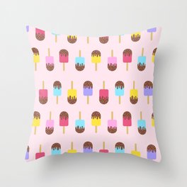 Must Love Sprinkles Ice-cream Throw Pillow